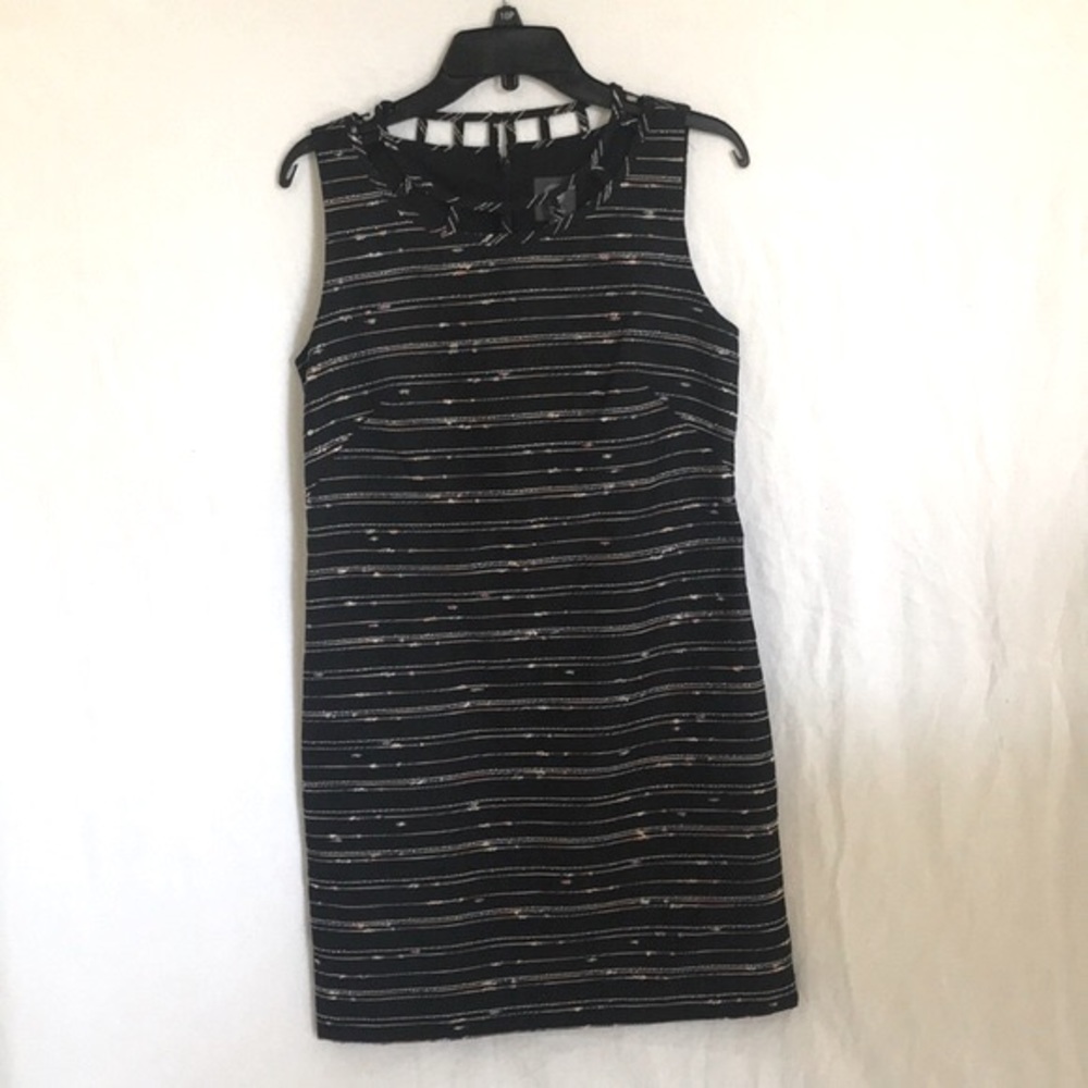 Vince Camuto Colorful Stripped Shift Dress